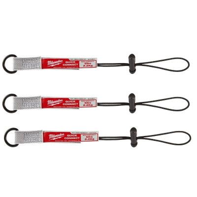 Lot de 3 accessoires de lanière quick connect 4932471430 milwaukee