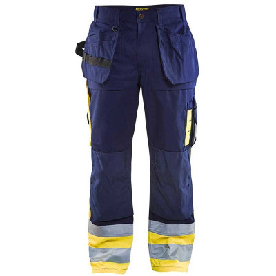 Pantalon artisan haute visibilité polyester/coton BLAKLADER 1529