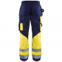Pantalon artisan haute visibilité polyester/coton BLAKLADER 1529