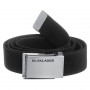 Ceinture textile noir avec boucle en métal BLAKLADER 4004