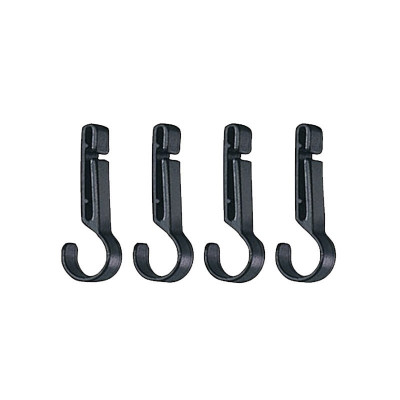 Lot de 4 crochets Crochlamp S Petzl
