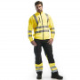Sweat-shirt zippé haute visibilité BLAKLADER 3358