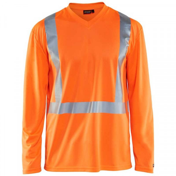 T-shirt manches longues haute visibilité anti-UV et anti-odeur BLAKLADER 3383