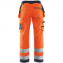 Pantalon de travail softshell femme haute visibilité BLAKLADER 7167