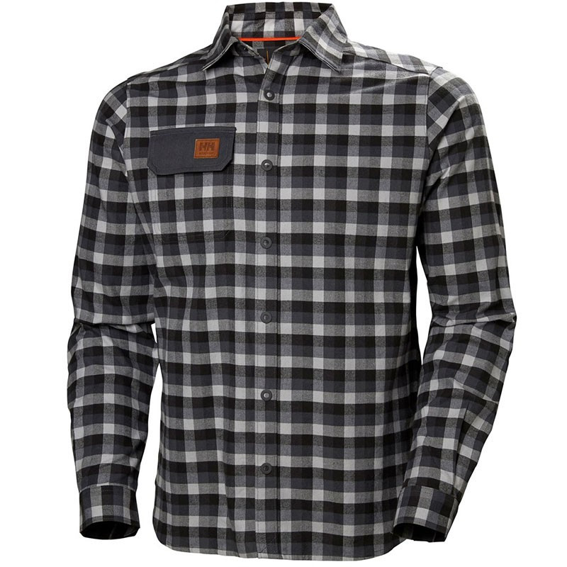 Chemise de travail top a carreaux