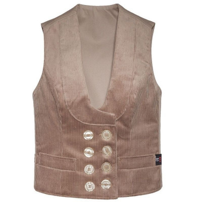 gilet en velours femme