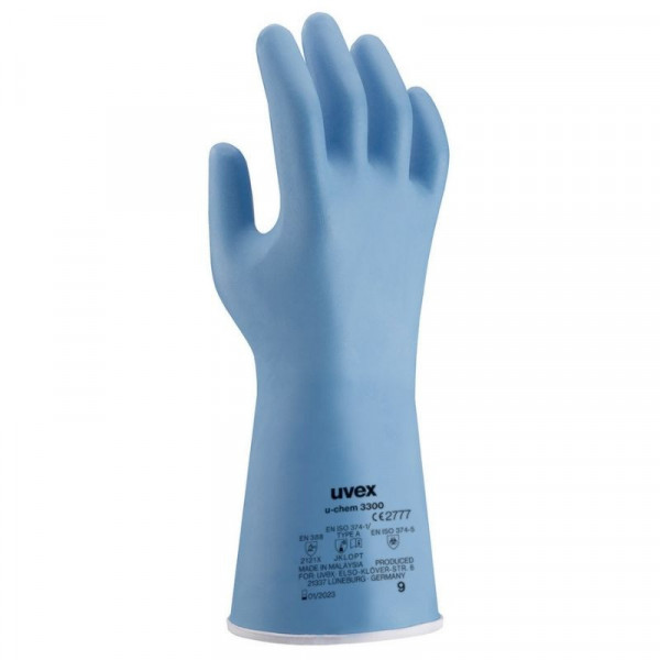 10 paires de gants produits chimiques U-Chem 3300 UVEX 60971