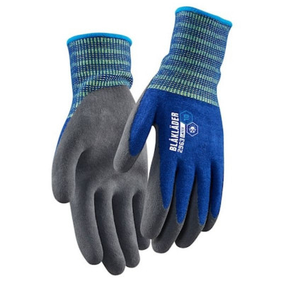 HEXARMOR GANTS RÉSISTANTS AUX COUPURES, TAILLE M (8), 10 ½PO, GRIS/JAUNE,  NITRILE, RÉSISTE AUX CHOCS, PAIRE - Gants tricotés et résistants aux  coupures - HEX2090X-M