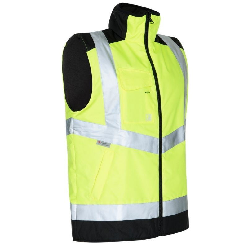 Gilet sans manche haute visibilité hotsell
