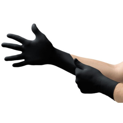 Boîte de 100 gants Blackmamba jetables nitrile - Blackmamba - BLM050*