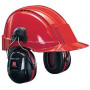 Coquilles anti-bruit noires pour casque peltor optime iii h540p3 3m