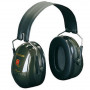 Casque anti-bruit serre-tête pliable vert peltor optime ii h520f 3m