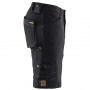Short de travail artisan stretch 4d x1900 19871644 blaklader