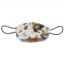 CREYCONFE Masque barrière lavable microfibre 6-9ans - motif ABC