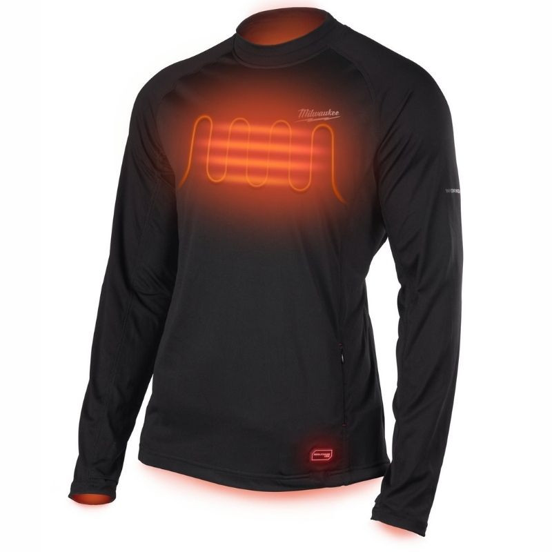 MILWAUKEE T shirt chauffant batterie homme L4 HBLB 301