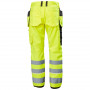 Pantalon de chantier haute-visibilité classe 2 Uc-Me HELLY HANSEN 77512
