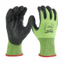 Paire gants hv anti-coupe level e