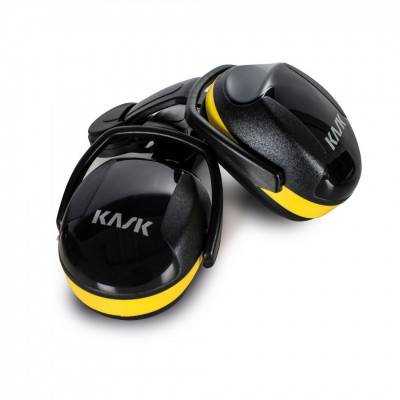 Coquilles anti-bruit SC2 SNR 28 -29 jaune  KASK - WHP00005