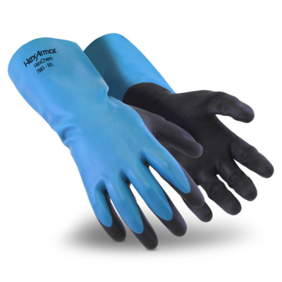 Gants anti-coupure D pour usage chimique Hexchem HEXARMOR 60706