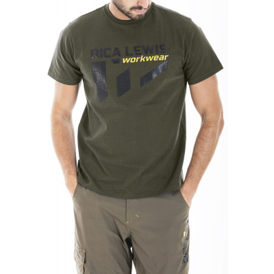 T-shirt homme coton signature RICA LEWIS Signats
