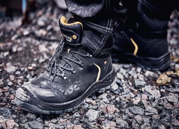 Chaussures de sécurité en fonction du type de sol.