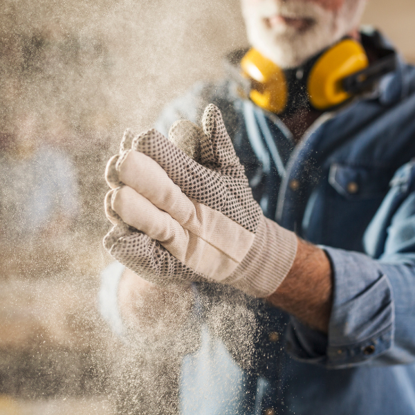 Gants au travail