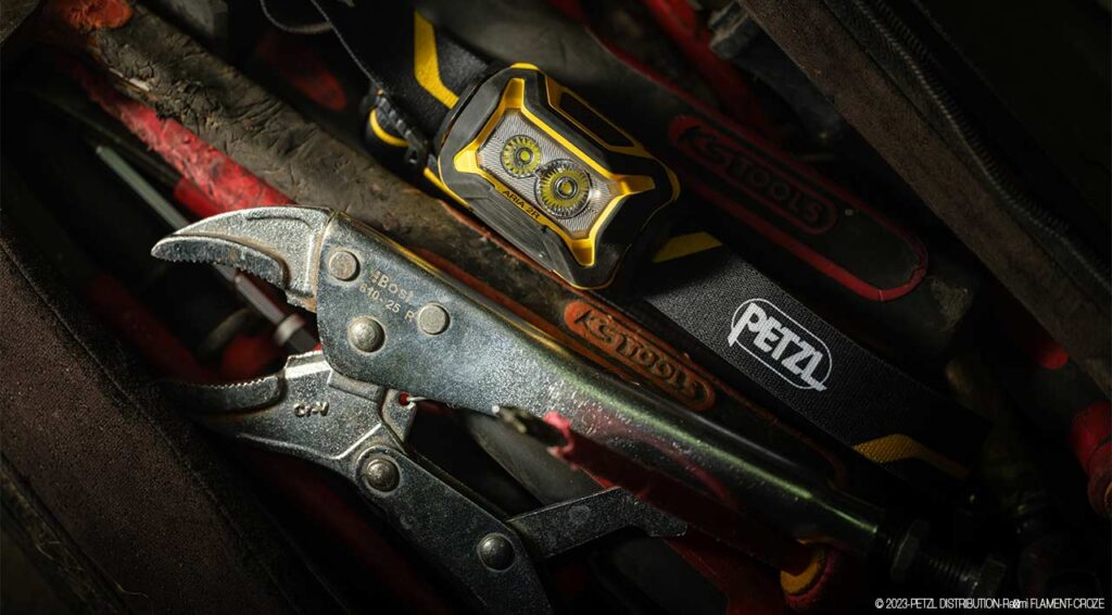 lampe frontale petzl aria 2R