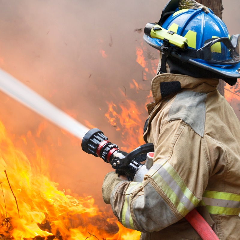 Vêtements imperméables en PVC ignifuges Open Road - Protection incendie CFS